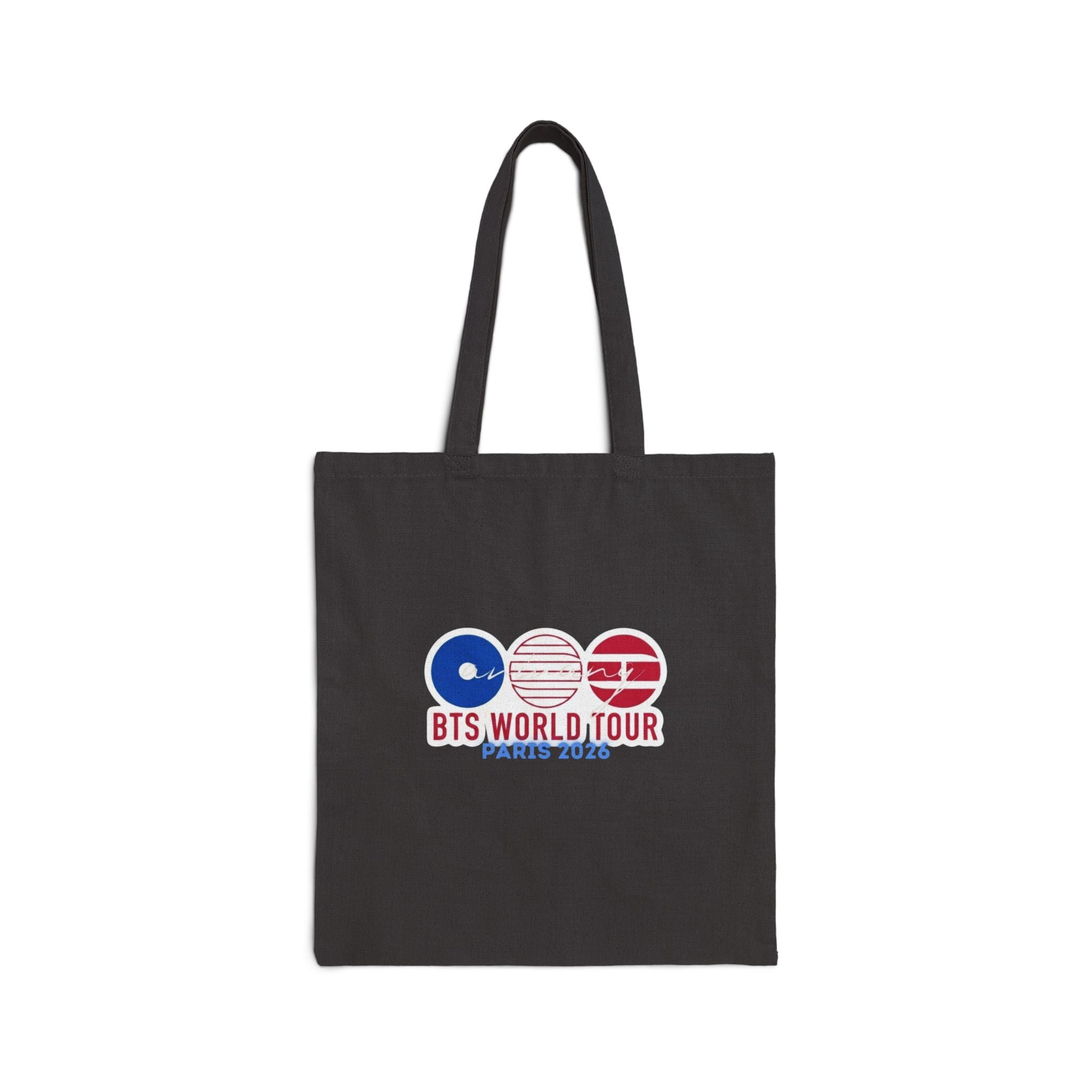 Tote Bag Noir - Édition Limitée - "BTS World Tour 2026"