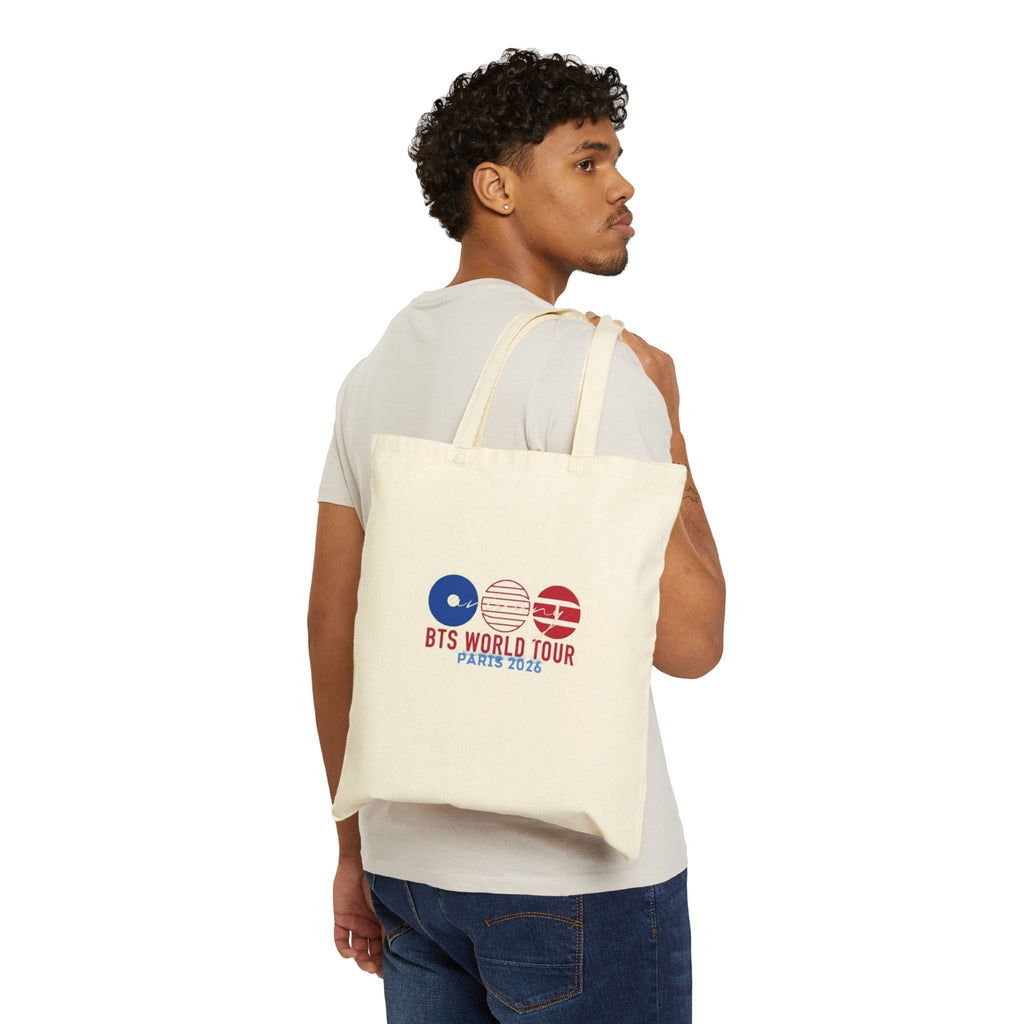 Tote Bag Beige - Édition Limitée - "BTS World Tour 2026"