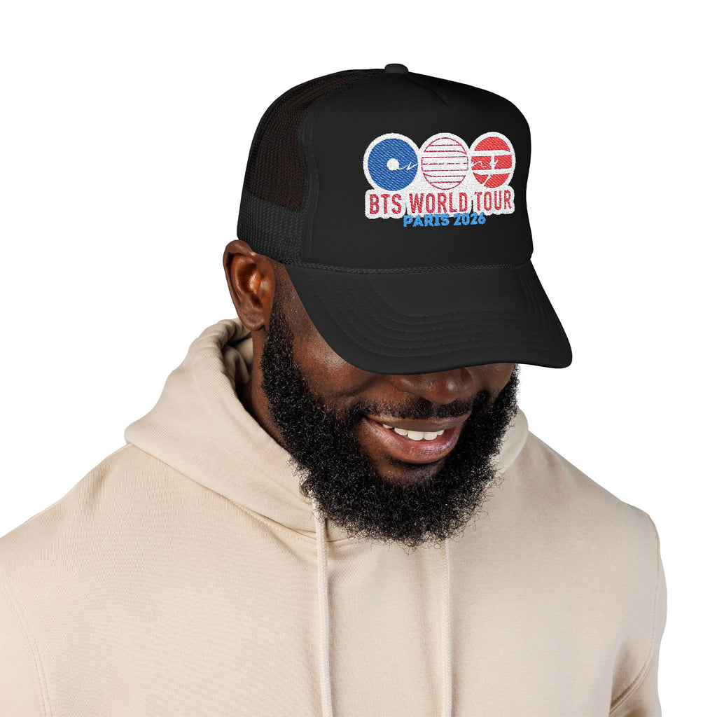 Casquette Trucker "BTS World Tour Paris 2026" – Édition Limitée