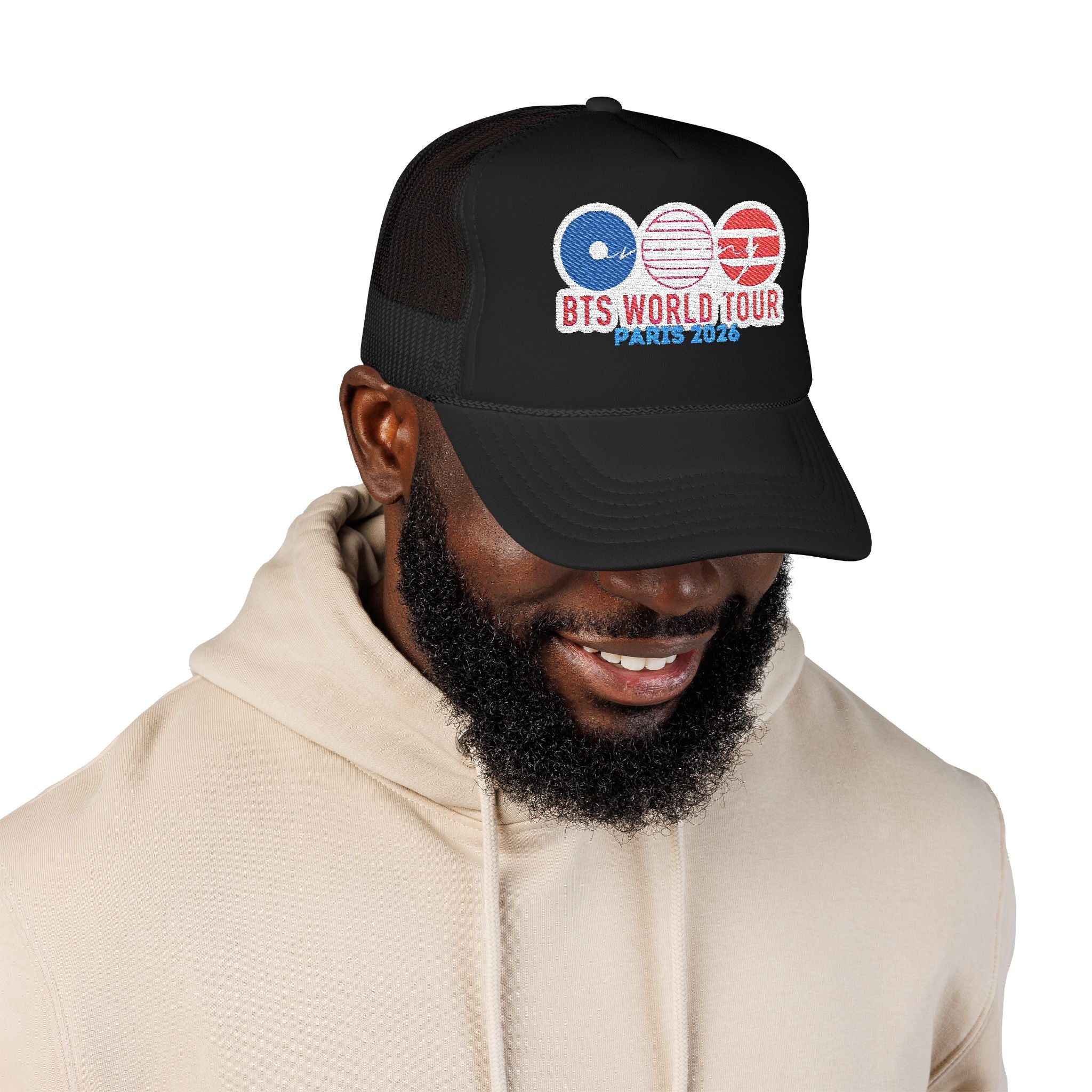 Casquette Trucker "BTS World Tour Paris 2026" – Édition Limitée